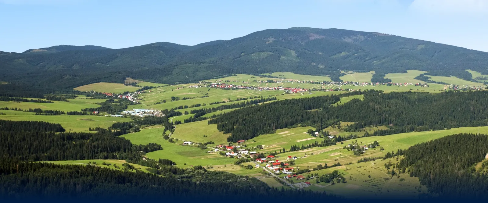 Panoráma obce Mútne